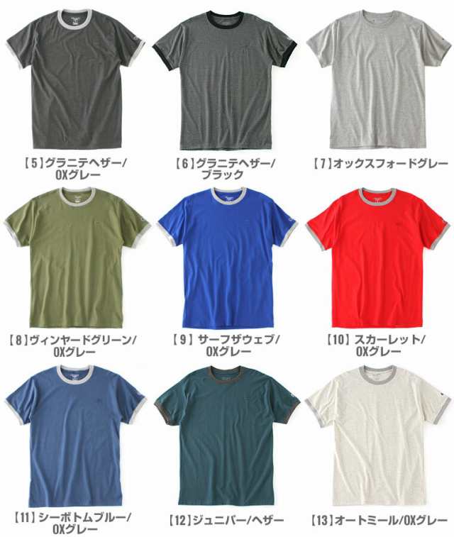 【送料無料】【クリアランス】Champion チャンピオン Tシャツ 半袖 リンガーTシャツ メンズ レディース USAモデル【メール便可】/  半袖T｜au PAY マーケット