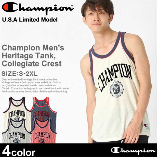 Champion チャンピオン タンクトップ メンズ おしゃれ チャンピオン