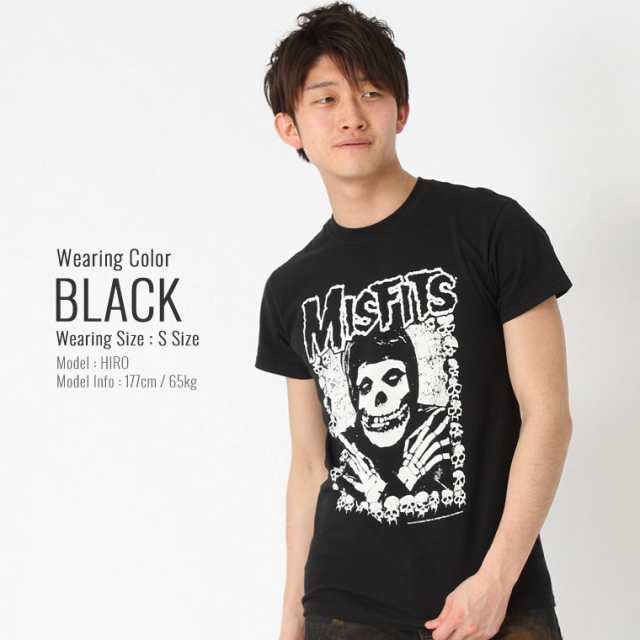 ミスフィッツ Tシャツ 半袖 メンズ USAモデル Misfits【メール便可】/ 半袖Tシャツ 半袖Tシャツ バンドT ロゴT ミュージック｜au  PAY マーケット