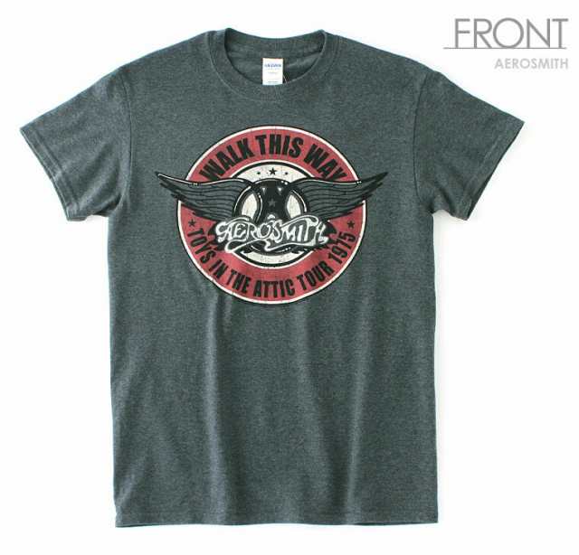 エアロスミス Tシャツ 半袖 メンズ プリント 大きいサイズ Usaモデル Aerosmith Live Nation ライブネーション 半袖tシャツ バンドt ロゴの通販はau Pay マーケット Freshbox