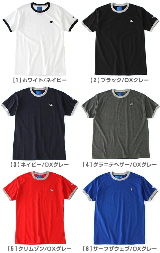 チャンピオン Champion Tシャツ メンズ 半袖 ストリート Usaモデル T2232 Champion チャンピオン Tシャツ 半袖 無地 リンガーtの通販はau Pay マーケット Freshbox