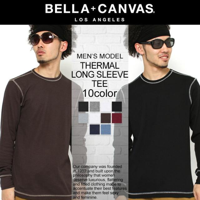 割引クーポン配布中 ベラキャンバス ロサンゼルス Tシャツ 長袖 メンズ 無地 サーマル ロンt 大きいサイズ 3500 Bella Canvas Los Aの通販はau Pay マーケット Freshbox