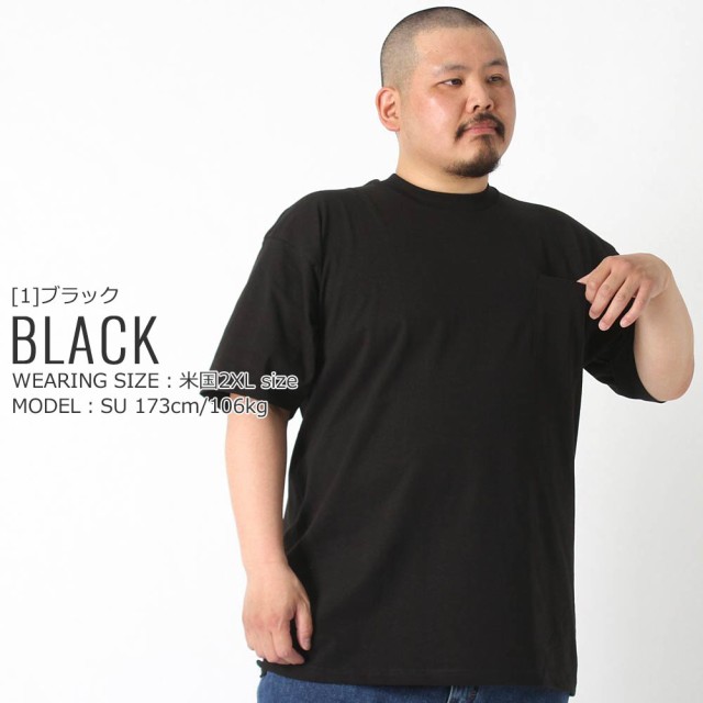 送料無料】 [ビッグサイズ] プロクラブ Tシャツ 半袖 ポケット 104