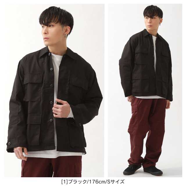 FILD TESTED M 総柄シャツ ネイビー 長袖シャツ - トップス