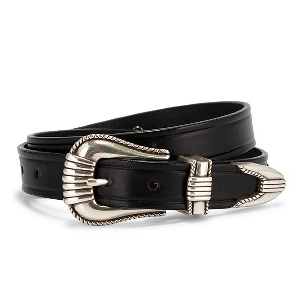 あす着] トリーレザー TORY LEATHER ベルト レザー シルバー ビッツ