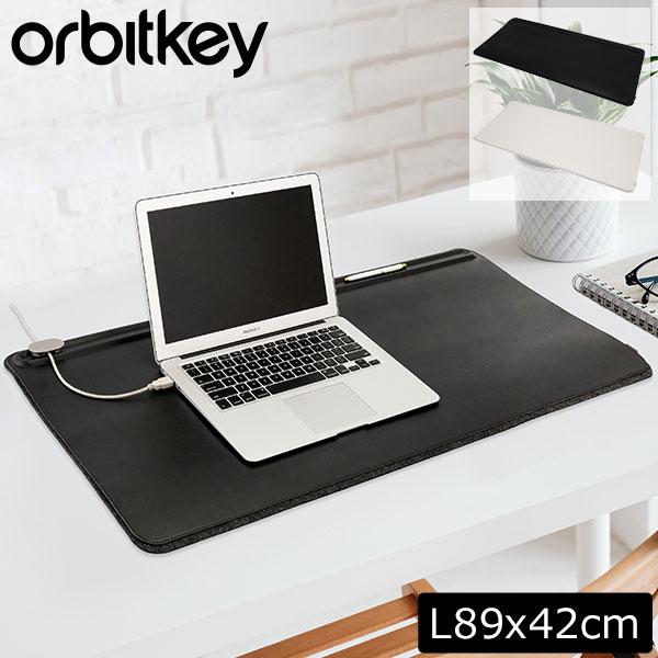 [あす着] オービットキー Orbitkey デスクマット Lサイズ 89×42cm マウスパッド デスク 整理 DKMT-LG1 DeskMatの通販は