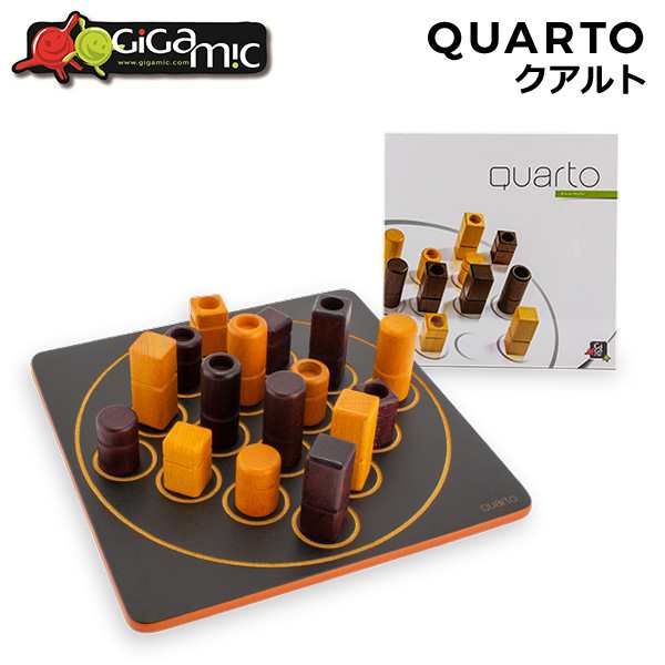 あす着] ギガミック Gigamic クアルト QUARTO ボードゲーム GCQA