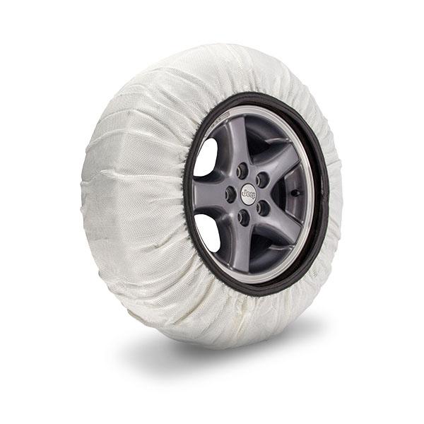 [あす着] イッセ ISSE 布製 タイヤチェーン スノーソックス SUPER スーパーモデル ホワイト SnowSocks 滑り止め_2