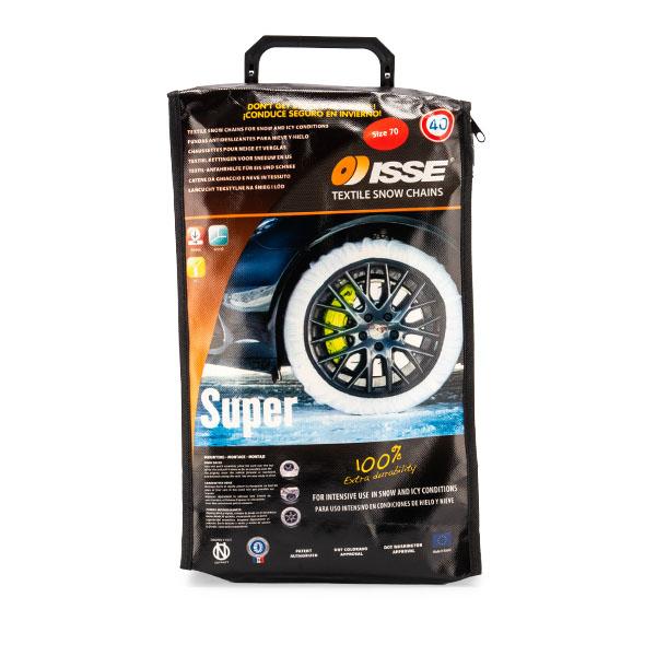 [あす着] イッセ ISSE 布製 タイヤチェーン スノーソックス SUPER スーパーモデル ホワイト SnowSocks 滑り止め_6