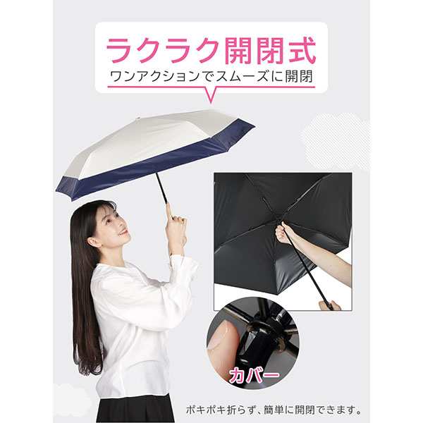 あす着] キザワ KIZAWA 折りたたみ傘 日傘 完全遮光 超軽量カーボン傘 ...