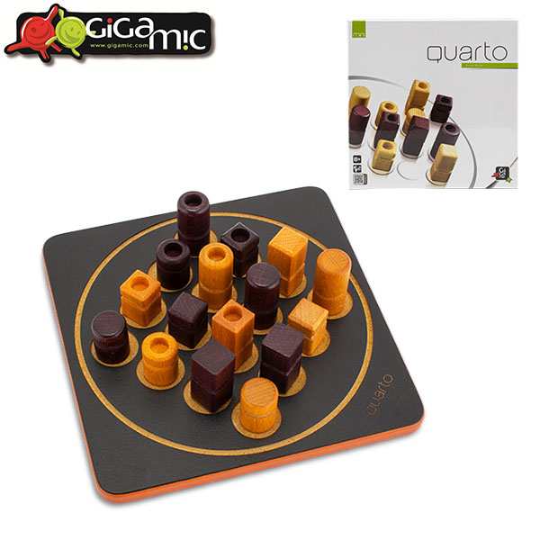 あす着 ギガミック Gigamic クアルト ミニ Quarto Mini ボードゲーム Gdqa 3 木製 テーブルゲーム おもちゃ 知育 玩具の通販はau Pay マーケット ガリバー Au Pay マーケット店