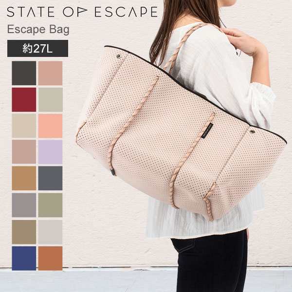 [あす着] ステイト オブ エスケープ State of Escape ESCAPE BAG エスケープバッグ トートバッグ 大容量 ギフト