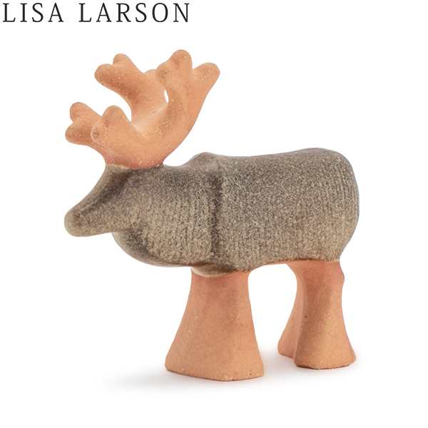 あす着 Lisalarson リサラーソン Lisa Larson リサ ラーソン ミニスカンセン Miniskansen トナカイ Reindeer 置物 オブジェの通販はau Pay マーケット ガリバー Au Pay マーケット店