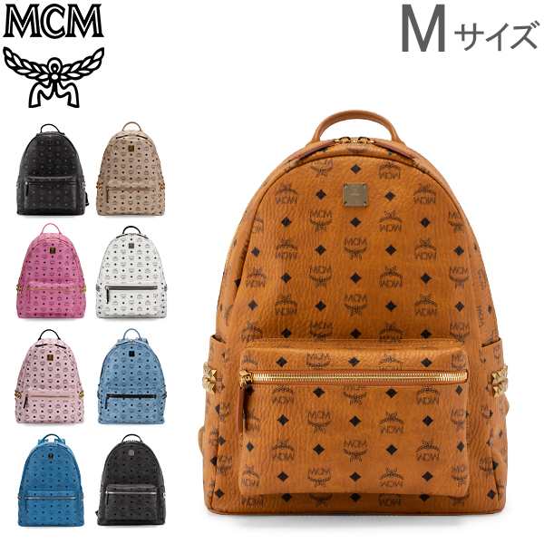 あす着 Mcm エムシーエム リュック スターク Mサイズ バックパック Stark スタッズ リュックサック バッグの通販はau Pay マーケット ガリバー Au Pay マーケット店