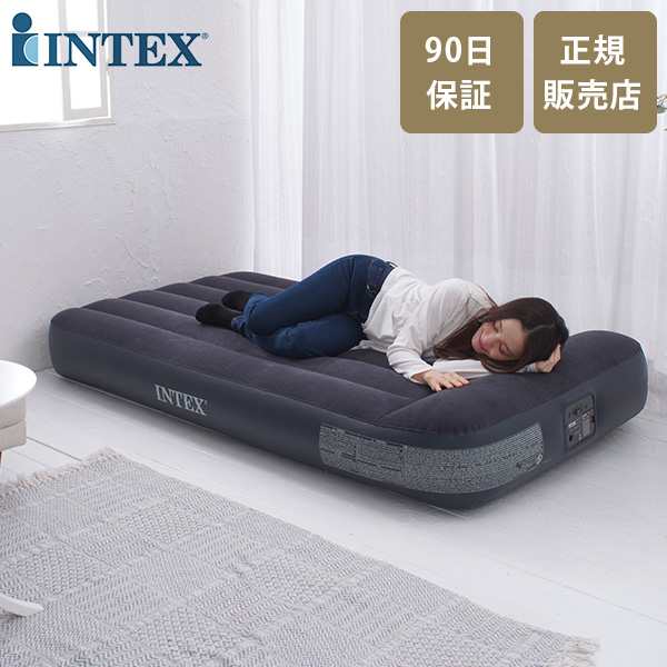 あす着] 【正規販売店】インテックス INTEX エアーベッド シングル