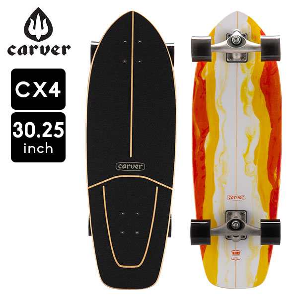 あす着] カーバー スケートボード Carver Skateboards スケボー 30.25