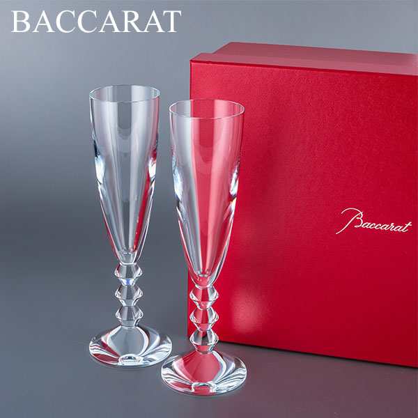 春夏新登場 美品バカラグラスBaccarat ペアグラスシャンパンフルート