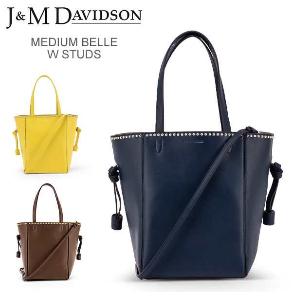 [あす着] J&M Davidson ジェイ&エムデヴィッドソン トートバッグ ベル MEDIUM BELLE STUDS カバン レディース 売り尽くし