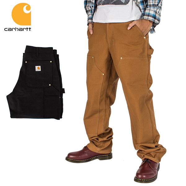 [あす着] カーハート Carhartt ダブルニー B01 ダック ぺインターパンツ 股下 （約81cm） メンズ ワークパンツ Duck Double-Front Work