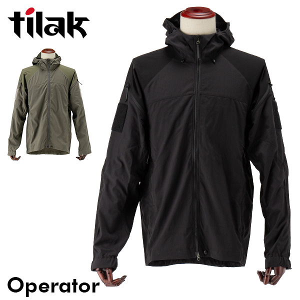 [あす着] ティラック Tilak Operator Jacket オペレータージャケット アウター ジャケット メンズ アウトドア 軽量 防風ミリタリー仕様 秋冬 登山 おしゃれ