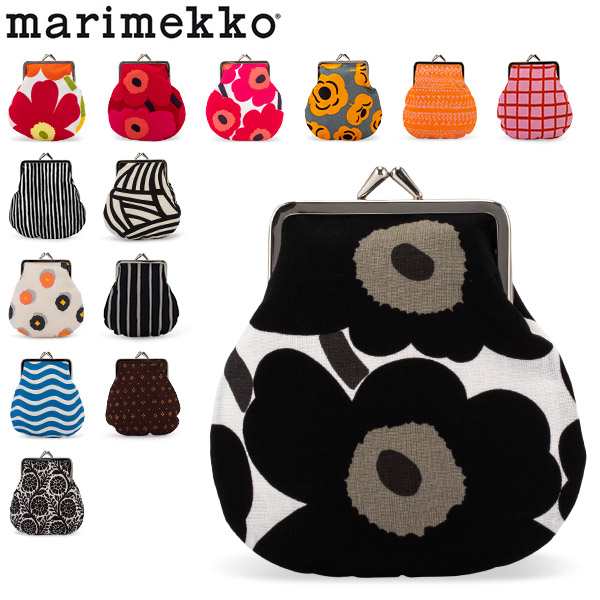 あす着 マリメッコ Marimekko がま口 ポーチ ウニッコ トゥッマ 小物入れ コインケース 化粧ポーチ 小銭入れ 母の日の通販はau Pay マーケット ガリバー Au Pay マーケット店