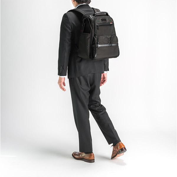 [あす着] トゥミ TUMI バックパック アルファ 3 コンパクト ラップトップ ブリーフ パック ALPHA 3 ブラック_2