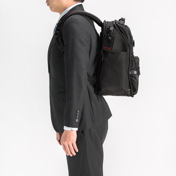 [あす着] トゥミ TUMI バックパック アルファ 3 コンパクト ラップトップ ブリーフ パック ALPHA 3 ブラック_3