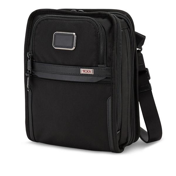 [あす着] トゥミ TUMI ショルダーバッグ ALPHA 3 オーガナイザー トラベル トート アルファ 3 ブラック Black_4