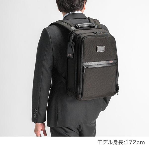 [あす着] トゥミ TUMI リュックサック スリム バックパック 02603581D3/117339-1041 ブラック ビジネスリュック