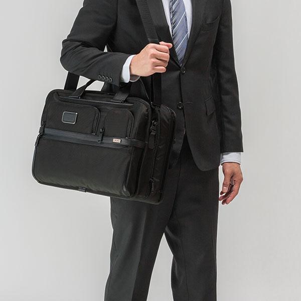 [あす着] トゥミ TUMI ビジネスバッグ エクスパンダブル オーガナイザー ラップトップ ブリーフ 117305-1041_3