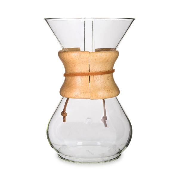コーヒーメーカー ケメックス 6カップ ガラス 木製 [92142]【 ドリップ