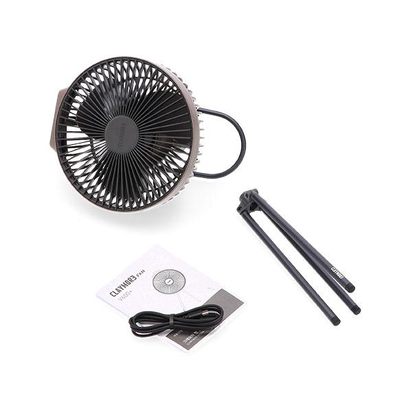 クレイモア CLAYMORE 扇風機 FAN V600＋ 限定カラー BLACKセール中