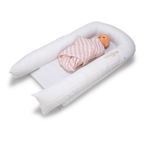 DockATot Grandドッカトットグランド　ブロッサムシャンブレー ドッカトット 公式Deluxe Cover - マリンシャンブレー \u2013 DockATot