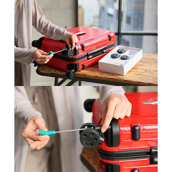 [あす着] RIMOWA リモワ 専用 スーツケース キャスター 4輪 静音 ホイール 交換用 ブライテック BRIGHTECHの通販は