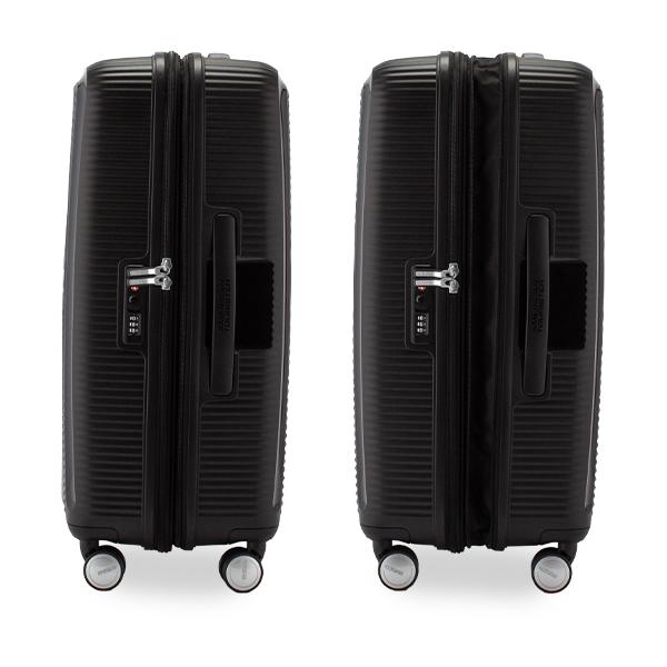 【美品】アメリカンツーリスターサウンドボックス スピナー67 71L AMERICAN TOURISTER お盆期間も毎日配送! サムソナイト