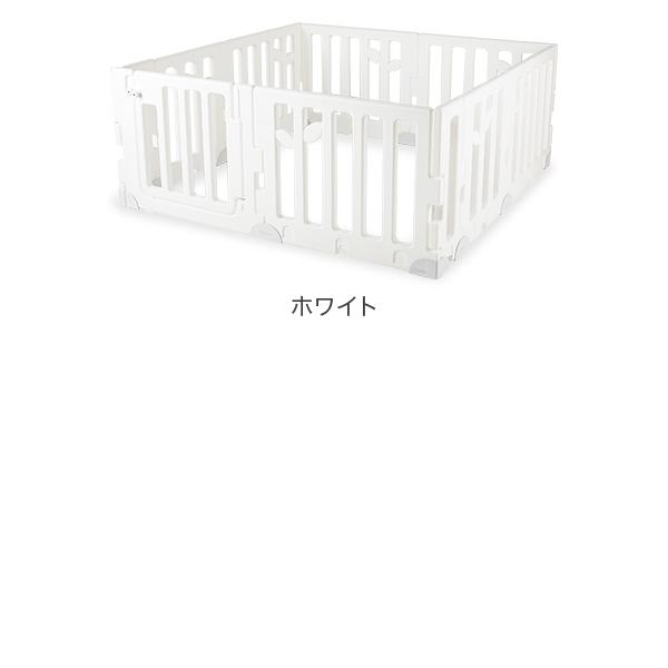 [あす着] カラズ CARAZ ベビーサークル Leaf Baby Room リーフ ベビールーム 120 × 160cm ドアセット ベビーゲート プレイヤード 折りたたみ パネル9枚＋ドア1枚 簡単設置 組み立て簡単 かわいい おしゃれ_2
