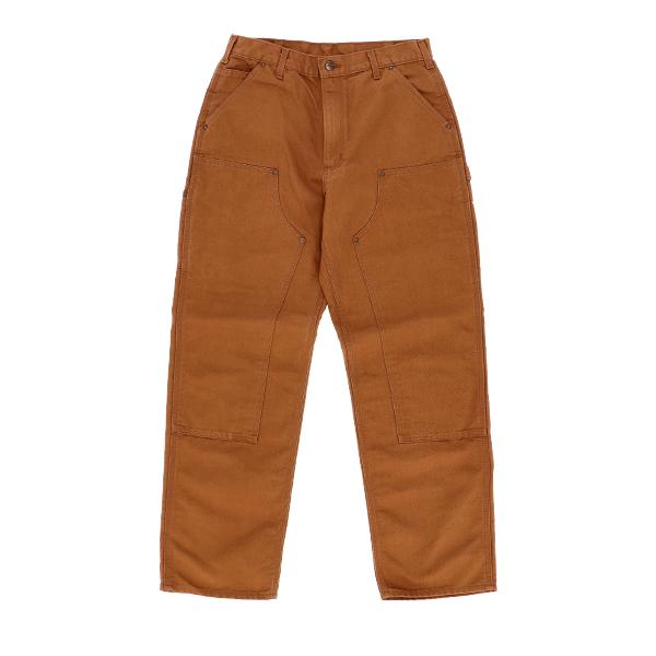 [あす着] カーハート Carhartt ウォッシュドダック ダブルフロント ワークダンガリー パンツ ワークパンツ B136_3