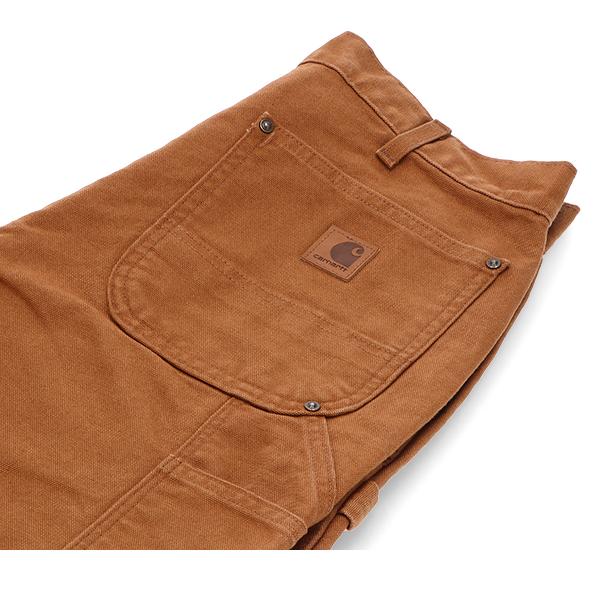 [あす着] カーハート Carhartt ウォッシュドダック ダブルフロント ワークダンガリー パンツ ワークパンツ B136_6