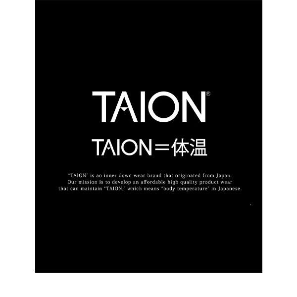 [あす着] タイオン TAION シティ シングル ロングダウンジレ レディース Vネック ダウンベスト インナーダウン_16