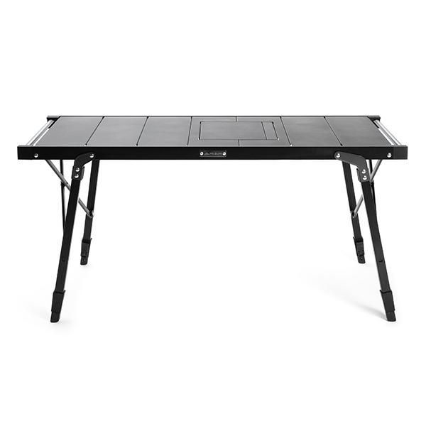 [あす着]マウントスミ Mt.SUMI ヴァーサテーブル グリル ワイドテーブル BBQテーブル 机 コンパクト収納 折りたたみ 組み立て簡単 軽量設計 高さ無段階調整 薪ストーブ対応 キャンプ アウトドア_1