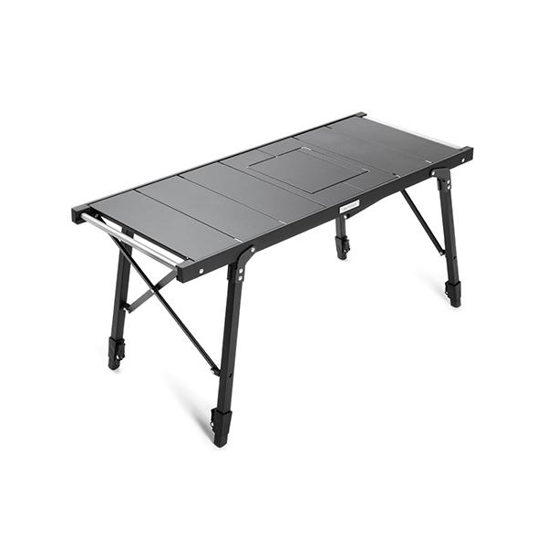 [あす着]マウントスミ Mt.SUMI ヴァーサテーブル グリル ワイドテーブル BBQテーブル 机 コンパクト収納 折りたたみ 組み立て簡単 軽量設計 高さ無段階調整 薪ストーブ対応 キャンプ アウトドア_2