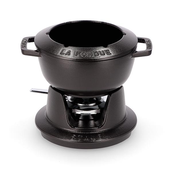 [あす着] ストウブ Staub フォンデュセット 18cm 40511-97 NEW SET FONDUE PEQUENO チーズ オイル チョコ フォンデュ鍋 大人数 パーティー_3