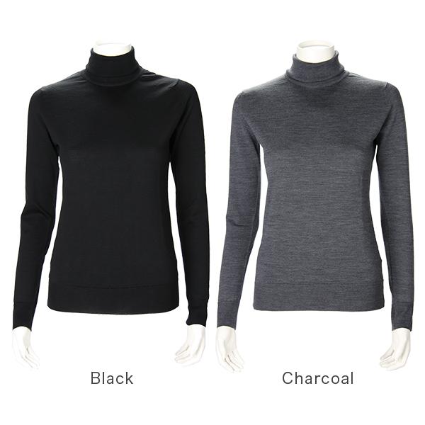 [あす着] ジョンスメドレー John Smedley タートルネック セーター キャトキン Catkin WOMEN レディース ウール 長袖 ニット シンプル