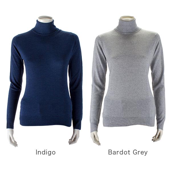 [あす着] ジョンスメドレー John Smedley タートルネック セーター キャトキン Catkin WOMEN レディース ウール 長袖 ニット シンプル