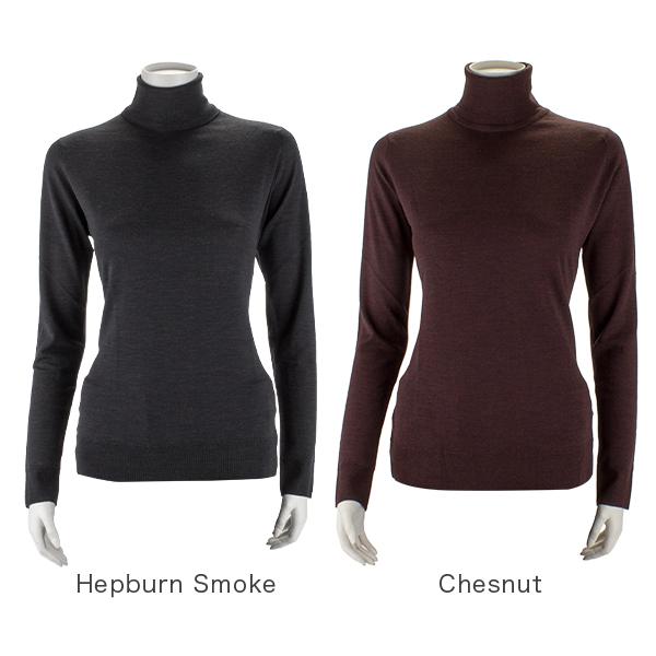 [あす着] ジョンスメドレー John Smedley タートルネック セーター キャトキン Catkin WOMEN レディース ウール 長袖 ニット シンプル