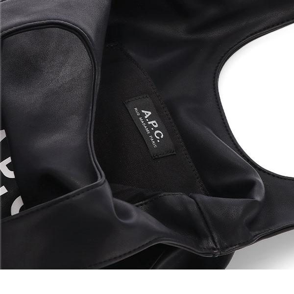 [あす着] アーペーセー A.P.C トートバッグ ニノン スモール TOTE NINON SMALL ロゴ 鞄 エコレザー 内ポケット ミニトートバック ブランドロゴ シンプル カジュアル デイリー 通勤 通学 メンズ レディース ギフト プレゼント_8