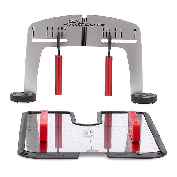 [あす着] パットアウト PuttOUT パター練習器具 パッティングミラー & ゲート Mirror & Adjustable Gate Set ゴルフ パター練習 パッティング練習 ゴルフ練習 練習器具 パター トレーニング 自宅 室内 屋内 屋外_2