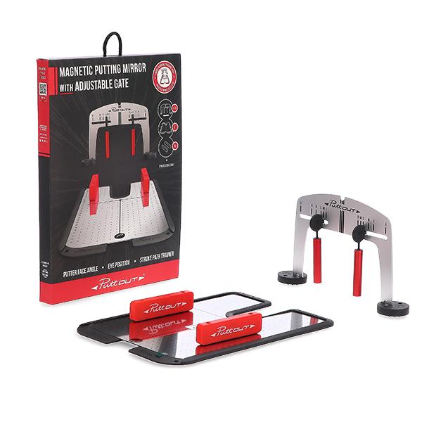 [あす着] パットアウト PuttOUT パター練習器具 パッティングミラー & ゲート Mirror & Adjustable Gate Set ゴルフ パター練習 パッティング練習 ゴルフ練習 練習器具 パター トレーニング 自宅 室内 屋内 屋外_6