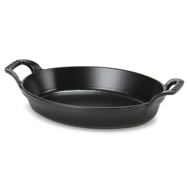 [あす着] ストウブ 鍋 Staub オーバル スタッカブルディッシュ 24cm グラタン皿 IH対応 ホーロー おしゃれ_5