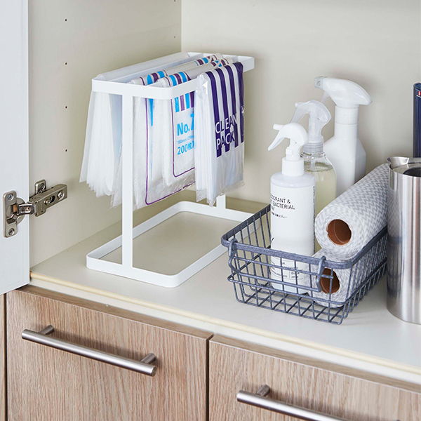 あす着 シンク下 ポリ袋収納 Tower タワー 山崎実業 ポリ袋 レジ袋 ゴミ袋 ビニール袋 ハンガー 保存袋 収納の通販はau Pay マーケット ガリバー Au Pay マーケット店